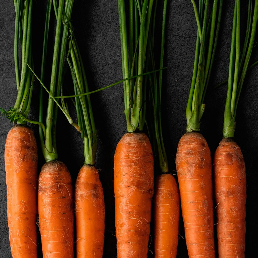 Zanahorias frescas
